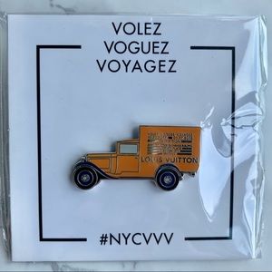 Louis Vuitton tuck pin Rare collectible truck